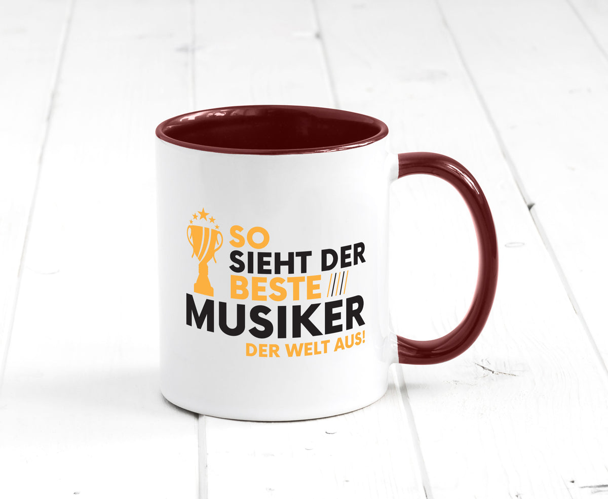 Der Weltbeste Musiker | Musik Musikant lustig Humor Geschenkidee Geschenk Tasse
