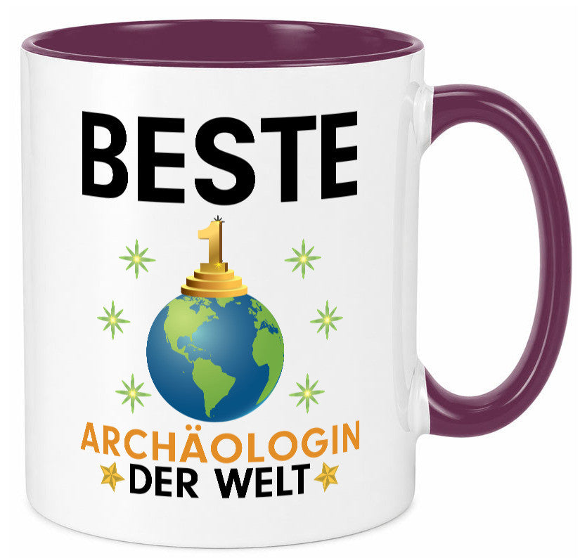 Welt Beste Archäologin| Archäologie | Forscherin lustiger Spruch Geschenk Humor