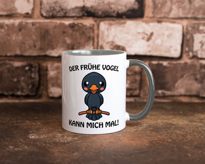 Der Frühe Vogel Humor Geschenkidee Tasse