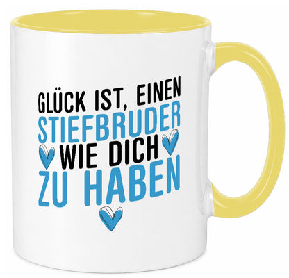 Stiefbruder wie dich | Glück lieber Bruder Geburtstag Geschenkidee Humor Tasse