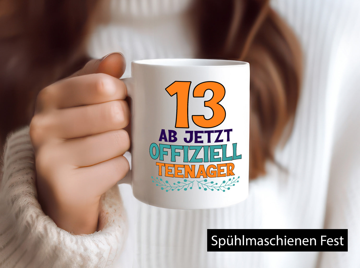 13. Geburtstag | Mädchen Tasse Teenager Spruch vl5 Geschenk Geschenkidee