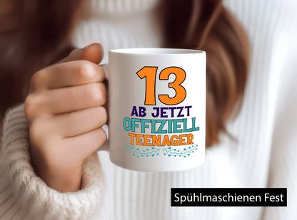 13. Geburtstag | Mädchen Tasse Teenager Spruch vl5 Geschenk Geschenkidee