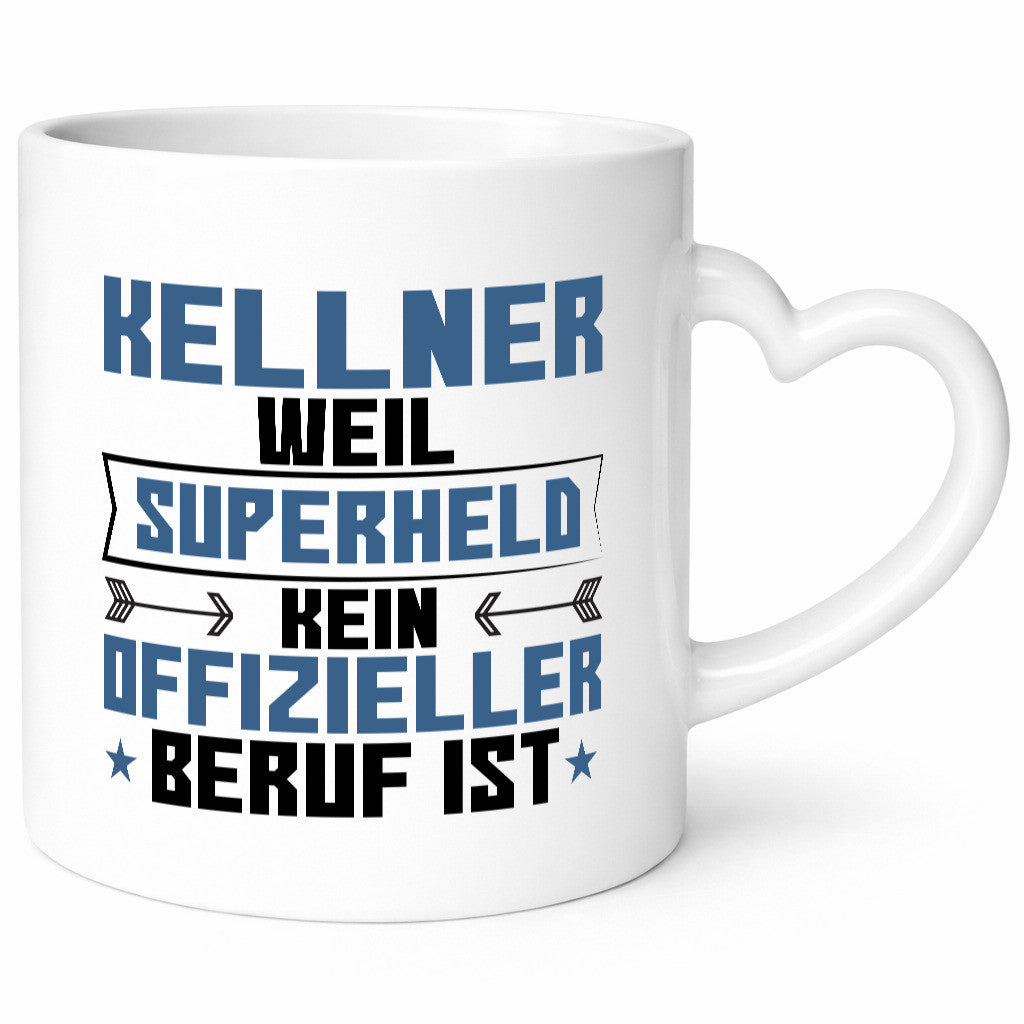 Superheld Kellner | kellnern Bedienung lustiger Spruch Geschenk Humor