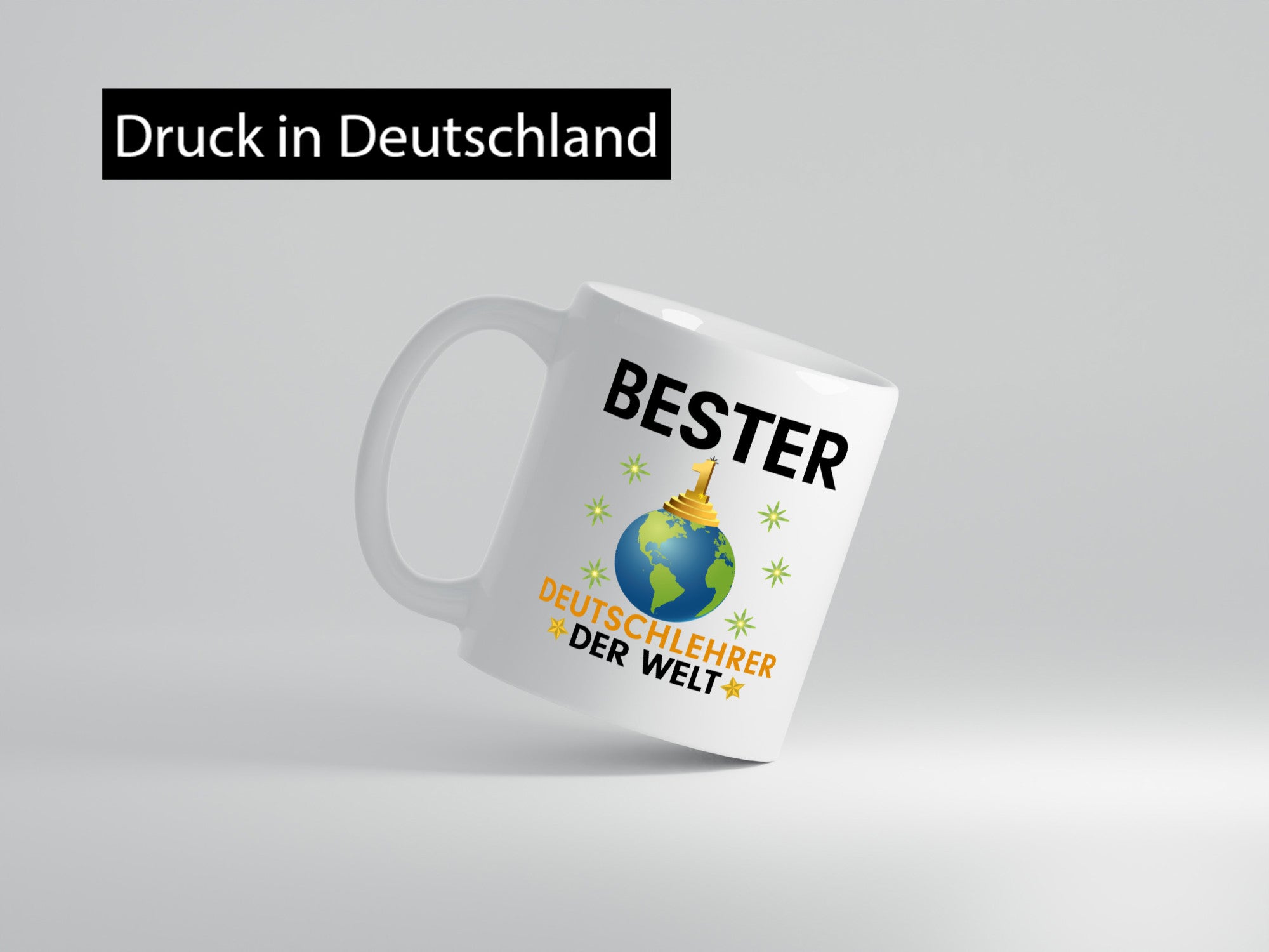 Welt Bester Deutschlehrer | Lehrer Schule Geschenkidee Humor Tasse