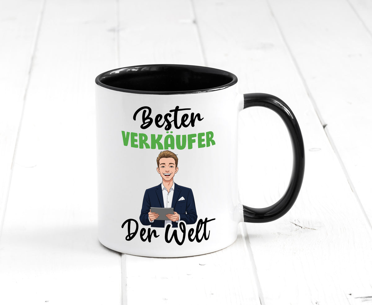 Bester Verkäufer | Kollege Verkaufsjob v2 Geschenkidee Arbeit Kollegen Büro Tasse