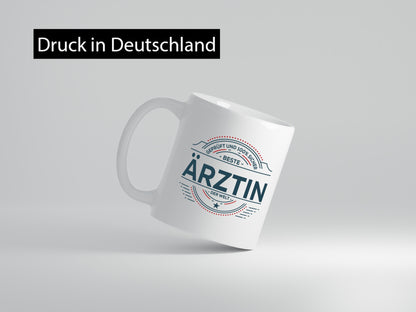 Geprüft und sicher: Ärztin | Medizinerin Fachärztin Geschenk Humor