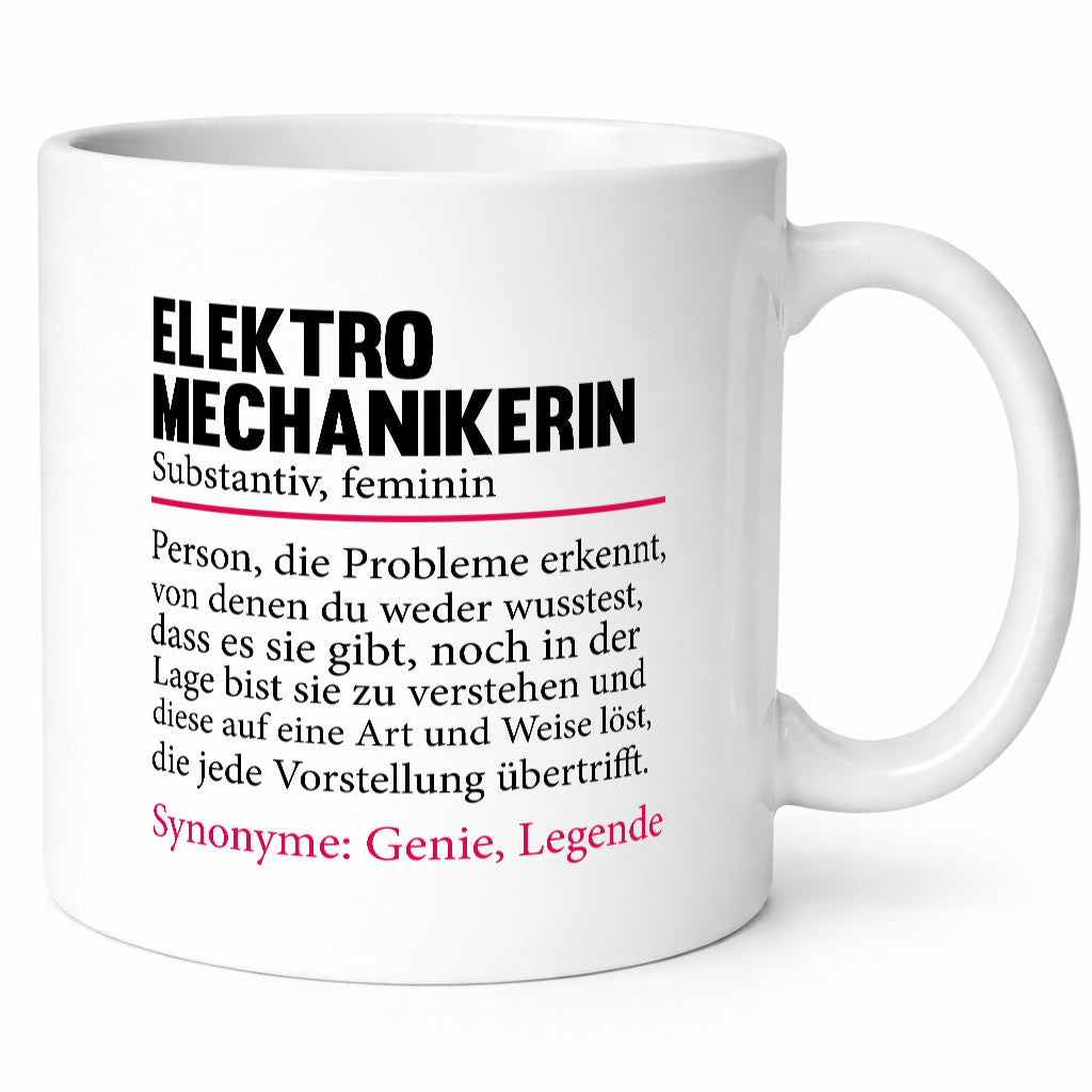 Elektromechanikerin | Beruf Mechanikerin Geschenkidee Arbeit Kollegen Büro