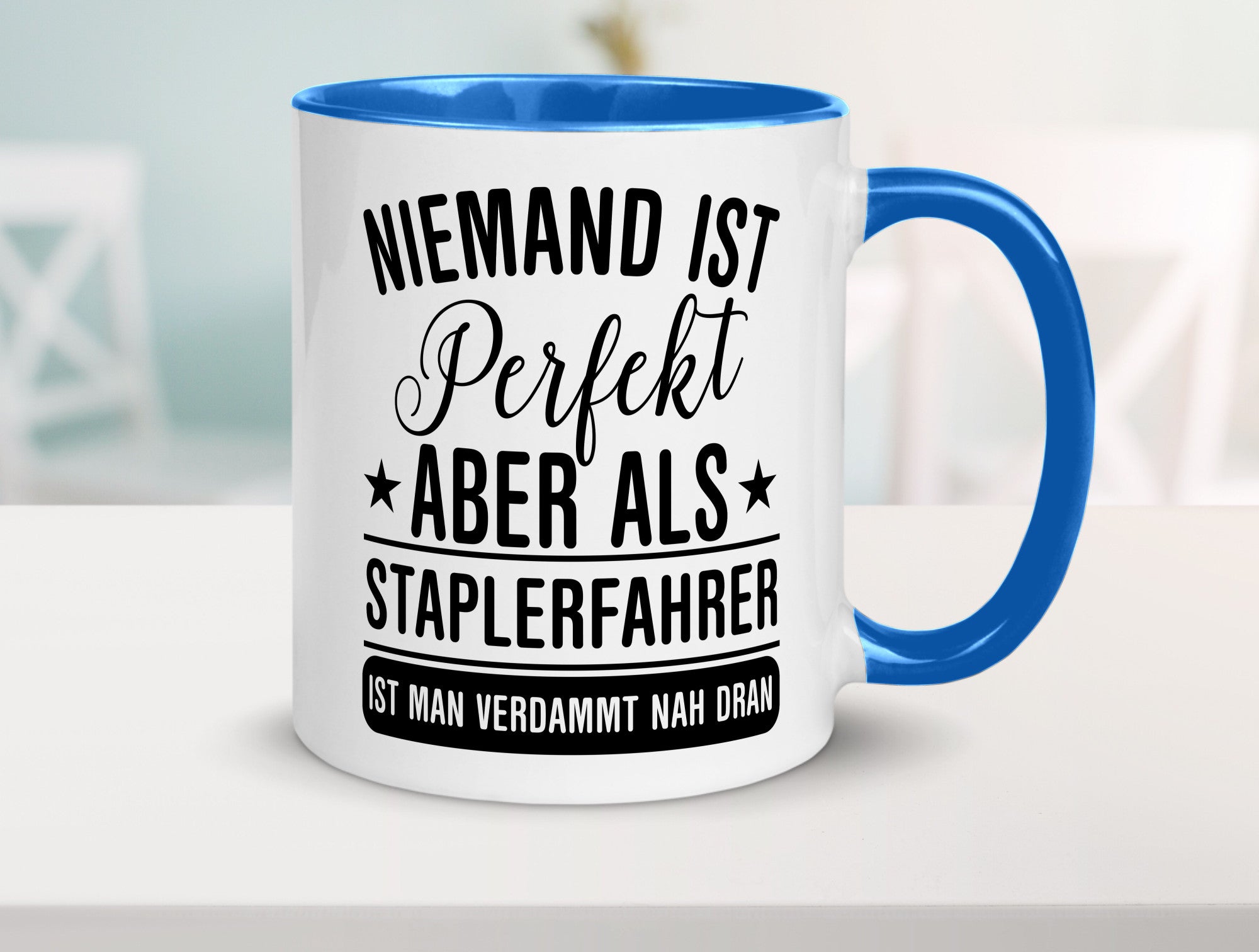 Verdammt nah dran: Staplerfahrer | Gabelstapler Fahrer lustig Humor
