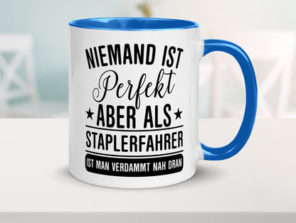Verdammt nah dran: Staplerfahrer | Gabelstapler Fahrer lustig Humor