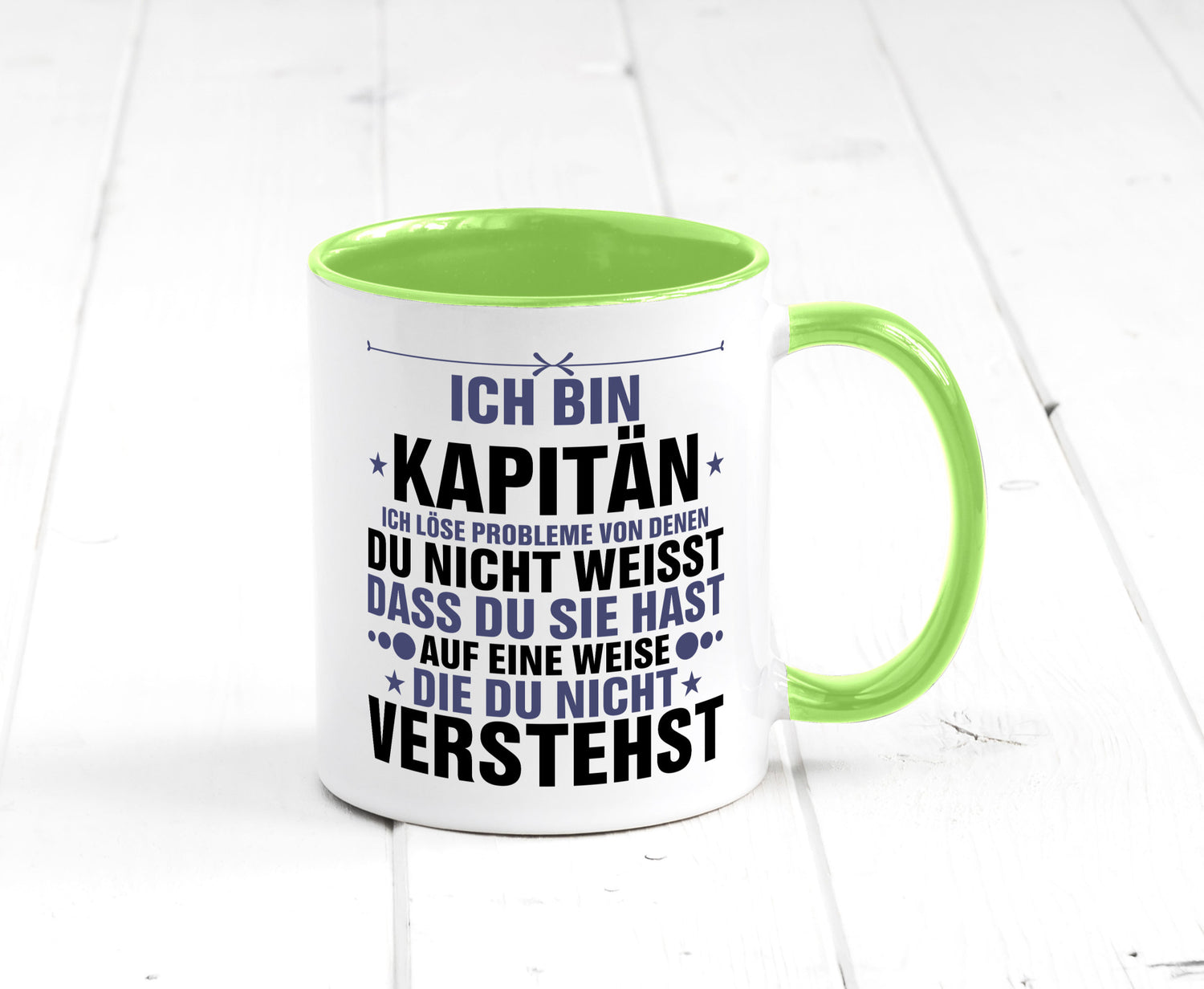 Löse Probleme: Kapitän | Schiffskapitän Schiff v2 Geschenk Humor Geschenkidee