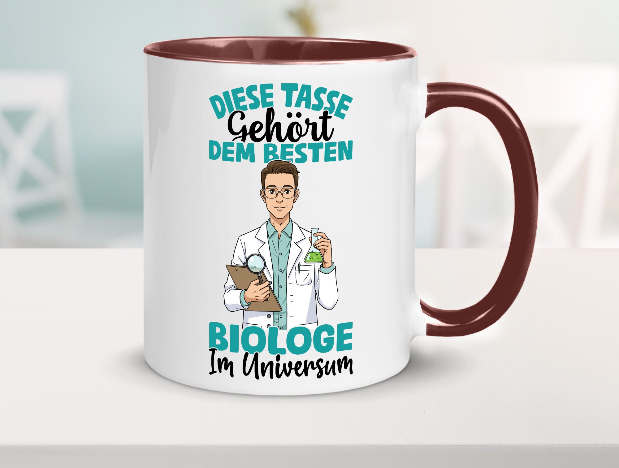 Im Universum: Biologe | Biologie Naturforscher Humor Geschenkidee Tasse