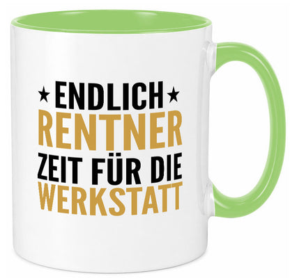 Rentner zeit für die Werkstatt | Ruhestand Handwerker v2 lustiger Spruch