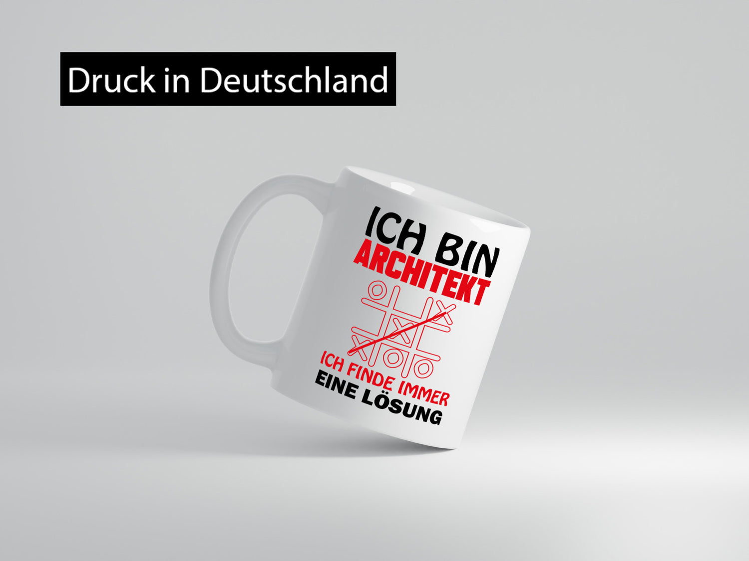 Ich bin Architekt Geschenk Humor Geschenkidee lustiger Spruch Tasse