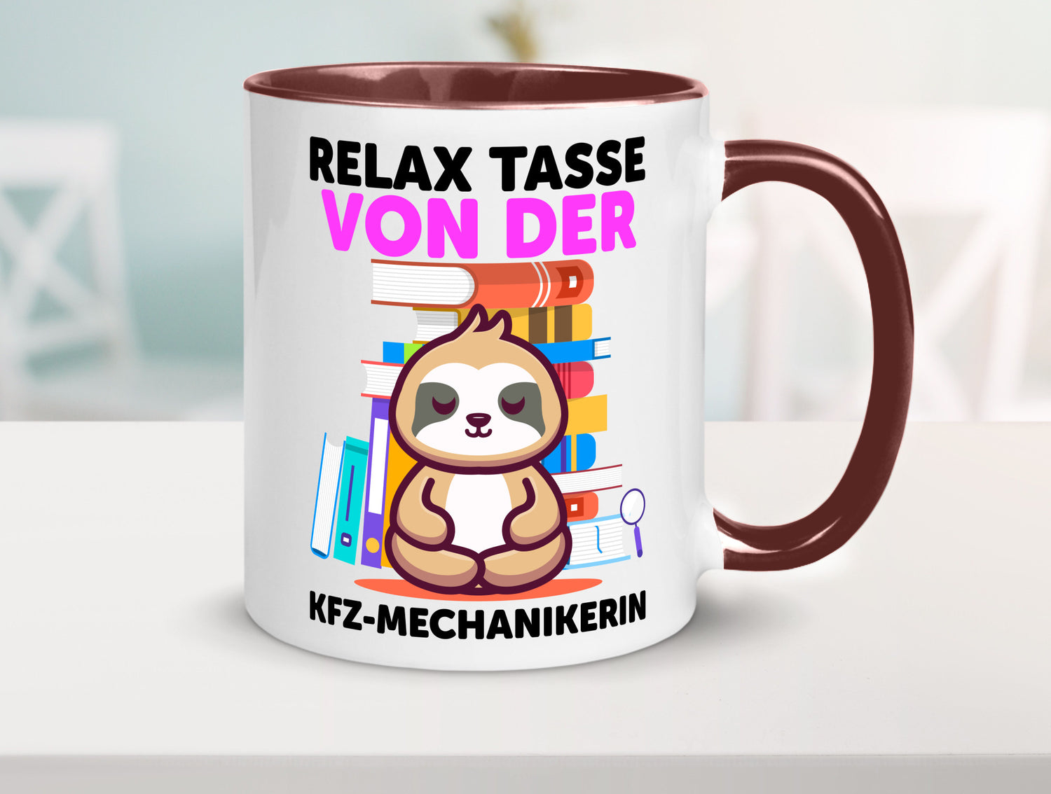 Relax Tasse: KFZ-Mechanikerin | Mechaniker KFZ Humor Geschenkidee Tasse