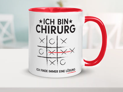 Lösung finden: Chirurg | Medizin Chirurgie v2 Geschenk Humor Geschenkidee