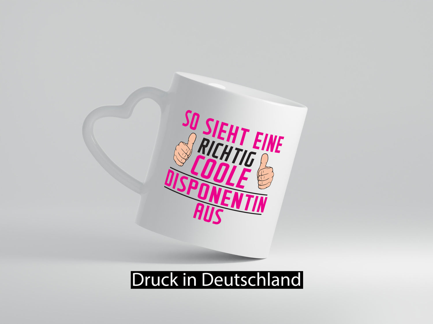 Richtig Coole Disponentin | Zuteilerin lustig Humor Geschenkidee Geschenk Tasse