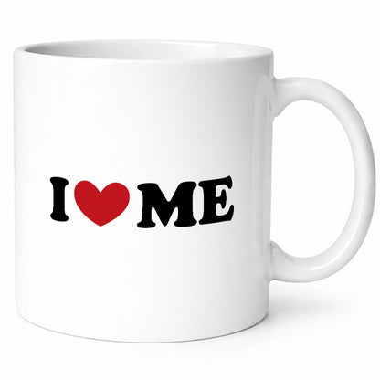 I love me vl8 Geschenk Humor Geschenkidee lustiger Spruch Tasse