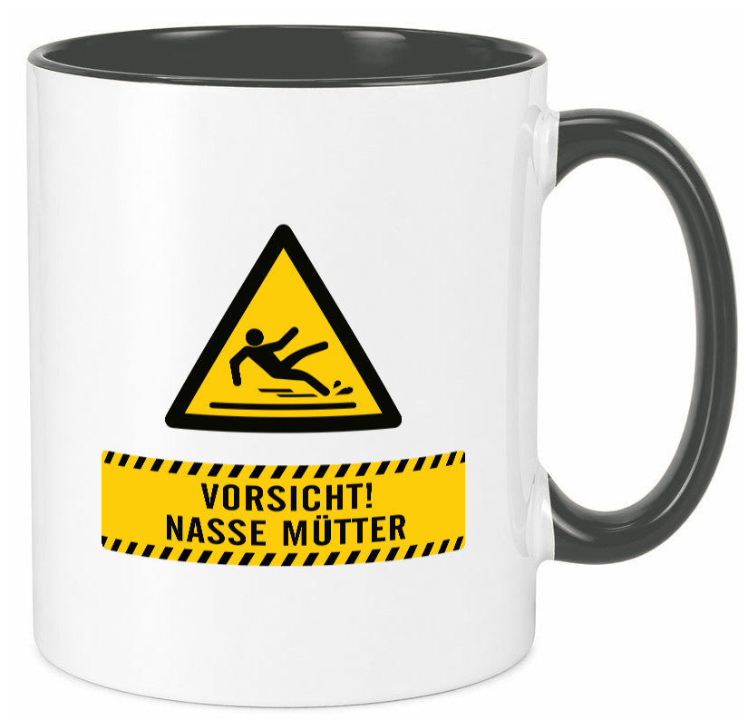 Vorsicht Nasse Mütter | Muttertag Geschenk Familie Geschenkidee lustiger Spruch
