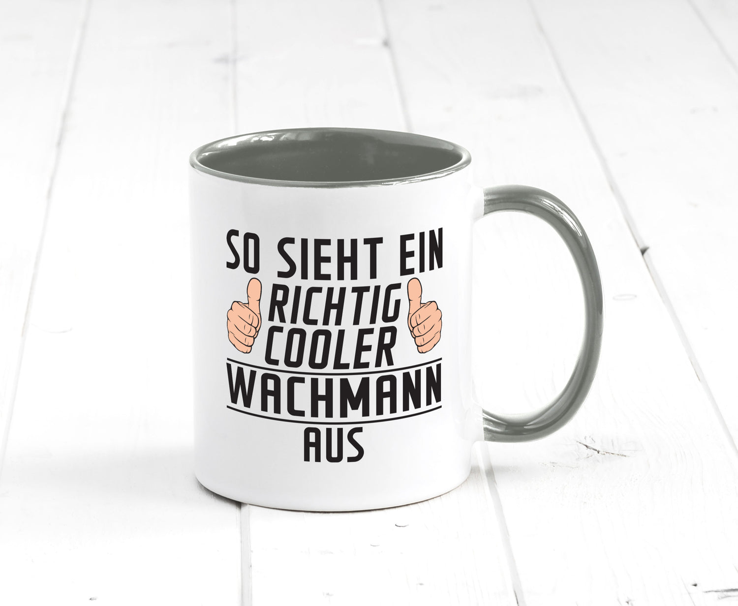 Richtig Cooler Wachmann | Wachpersonal Nachtwächter lustig Humor Geschenkidee