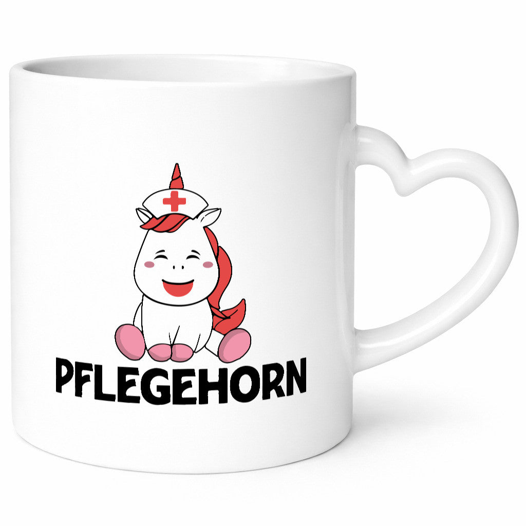 Pflegehorn | Krankenpflegerin Einhorn lustiger Spruch Geschenk Humor