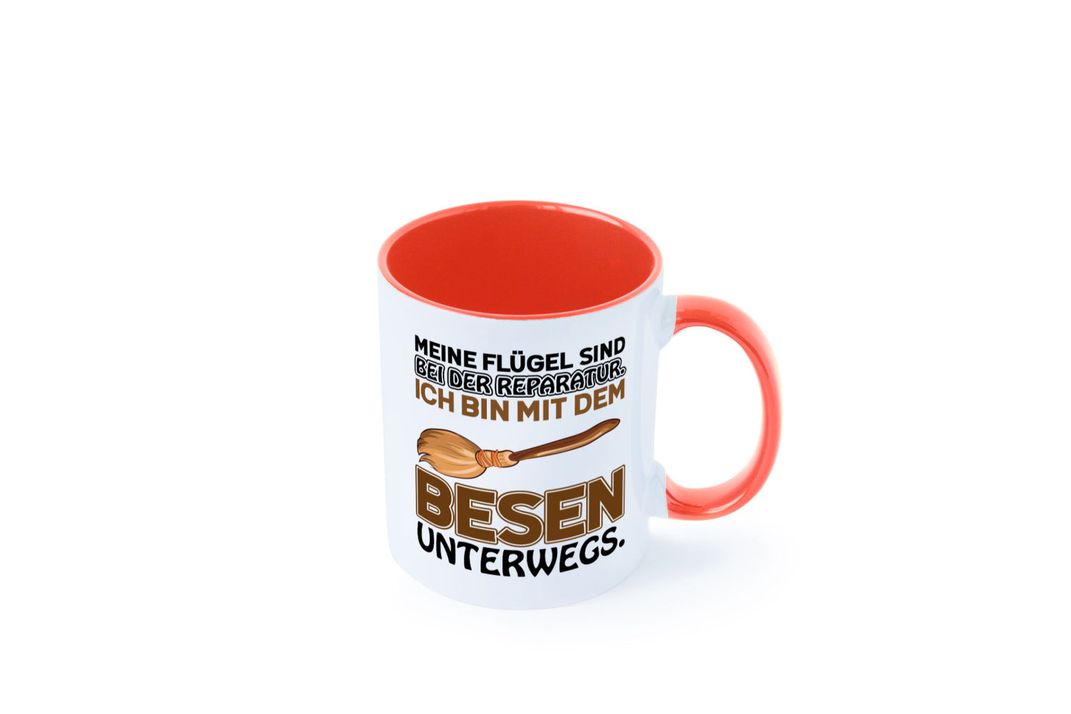 Flügel Reperatur lustig Humor Geschenkidee Geschenk Tasse