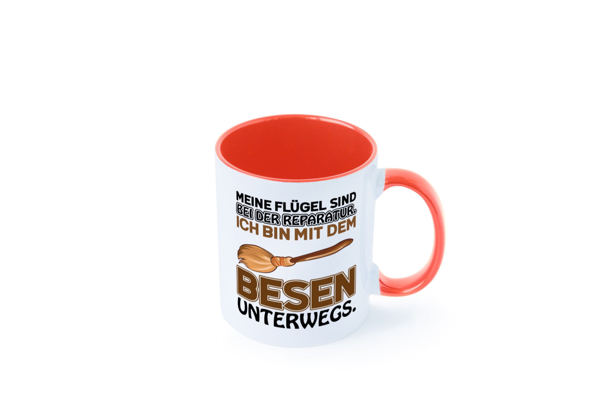 Flügel Reperatur lustig Humor Geschenkidee Geschenk Tasse