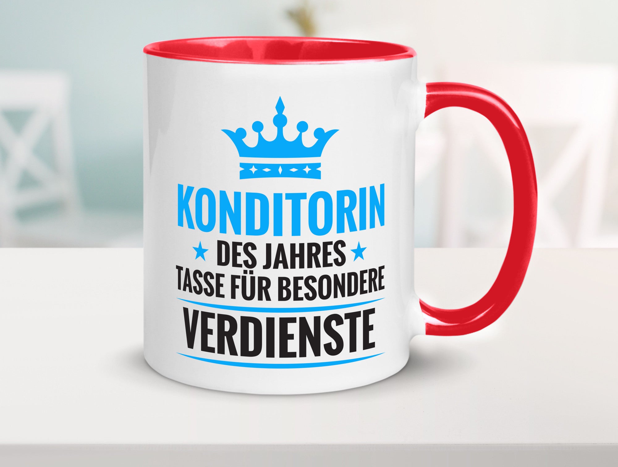 Besonderer Verdienst: Konditorin | Konditorei lustig Humor Geschenkidee