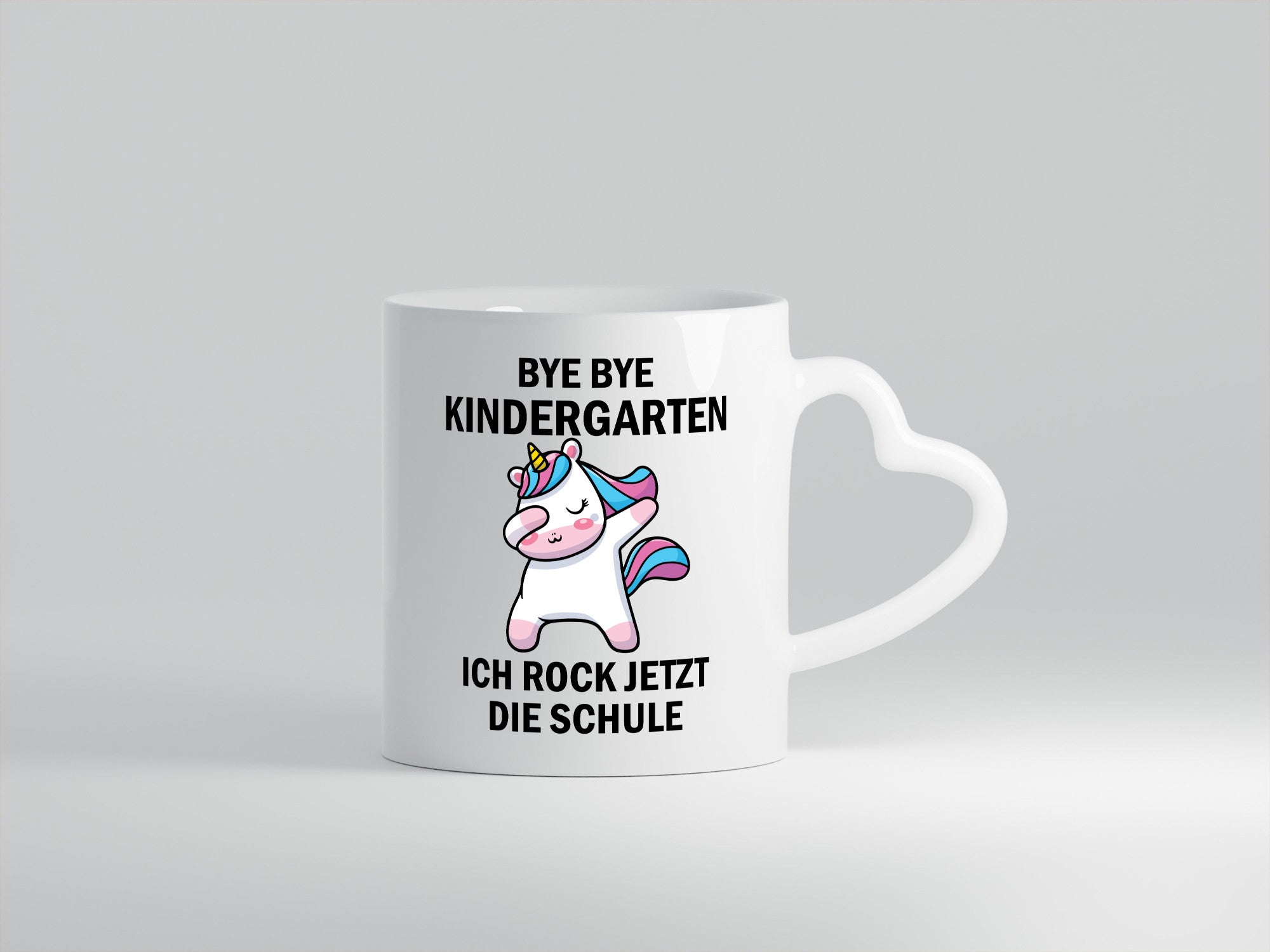 Bye Kindergarten | Rock jetzt die Schule Einhorn lustig Humor Geschenkidee