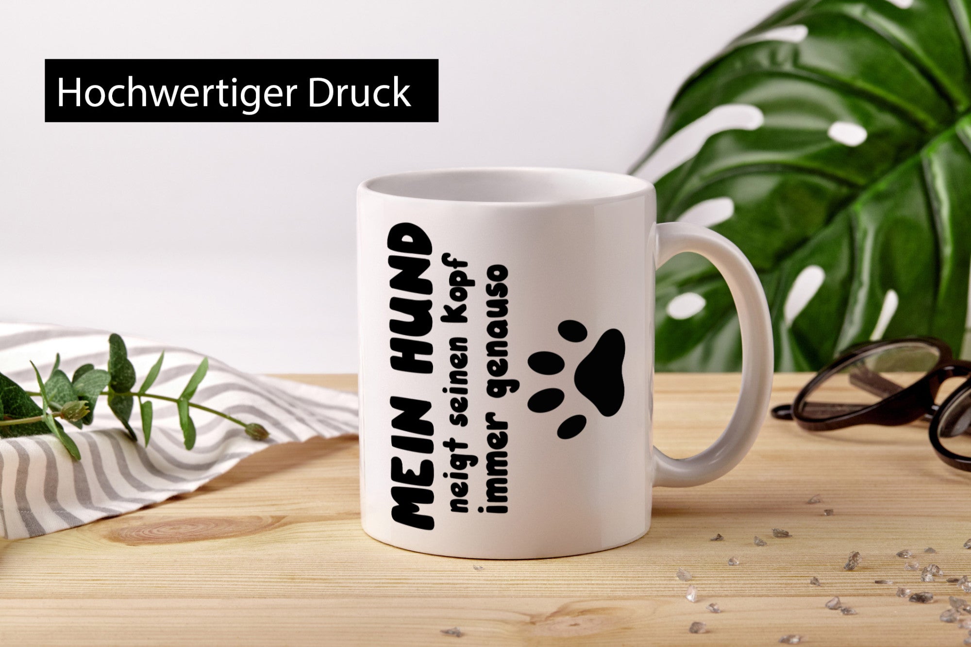 Mein Hund | lustige Tasse Hundebesitzer Humor lustiger Spruch Geschenk