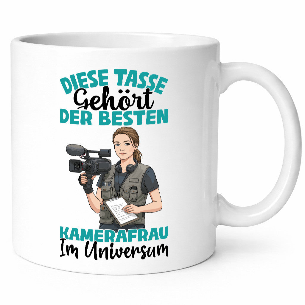 Im Universum: Kamerafrau | Kamera lustiger Spruch Geschenk Humor Geschenkidee