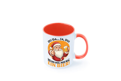 Hol mir mal ein Bier | Ugly Christmas Santa lustig Humor Geschenkidee Geschenk