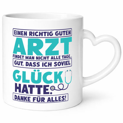 Richtig guter Arzt | Dankeschön Tasse Ärzte Spruch vl3 Humor Geschenkidee