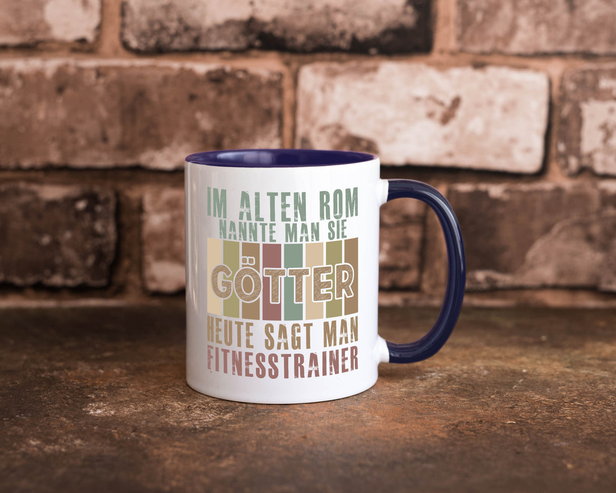 Heute sagt man: Fitnesstrainer | Personal Trainer Geschenkidee Humor Tasse