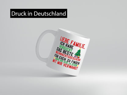 Das beste Weihnachtsgeschenk | Familie Verwandtschaft lustig Geschenkidee