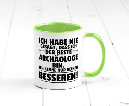 Der Beste Archäologe | Archäologie Forscher Humor Geschenkidee Tasse