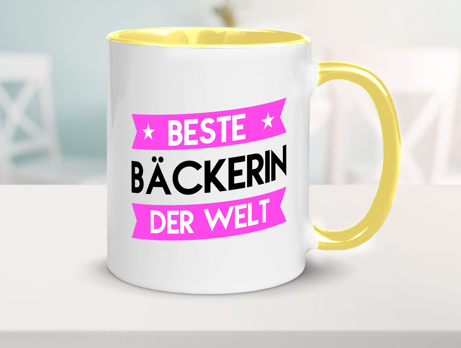 Beste Bäckerin | Bäckerei Frauen Backen lustig Humor Geschenkidee Geschenk Tasse