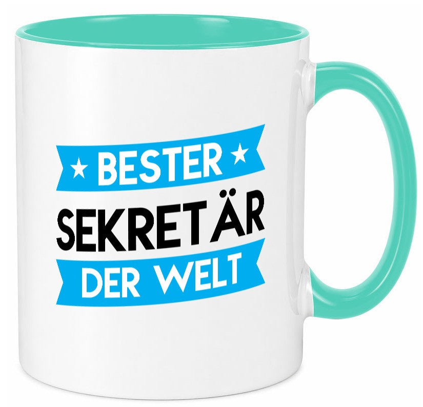 Bester Sekretär | Büro Geschenkidee Arbeit Kollegen Humor Tasse
