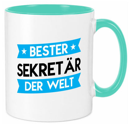 Bester Sekretär | Büro Geschenkidee Arbeit Kollegen Humor Tasse