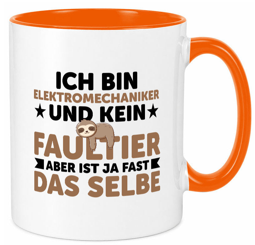 Ich bin kein Faultier: Elektromechaniker | Mechaniker Geschenkidee