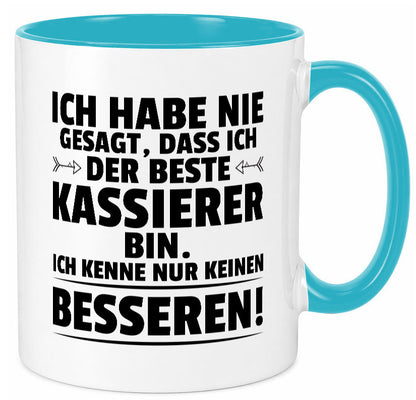 Der Beste Kassierer Geschenk Humor Geschenkidee lustiger Spruch Tasse