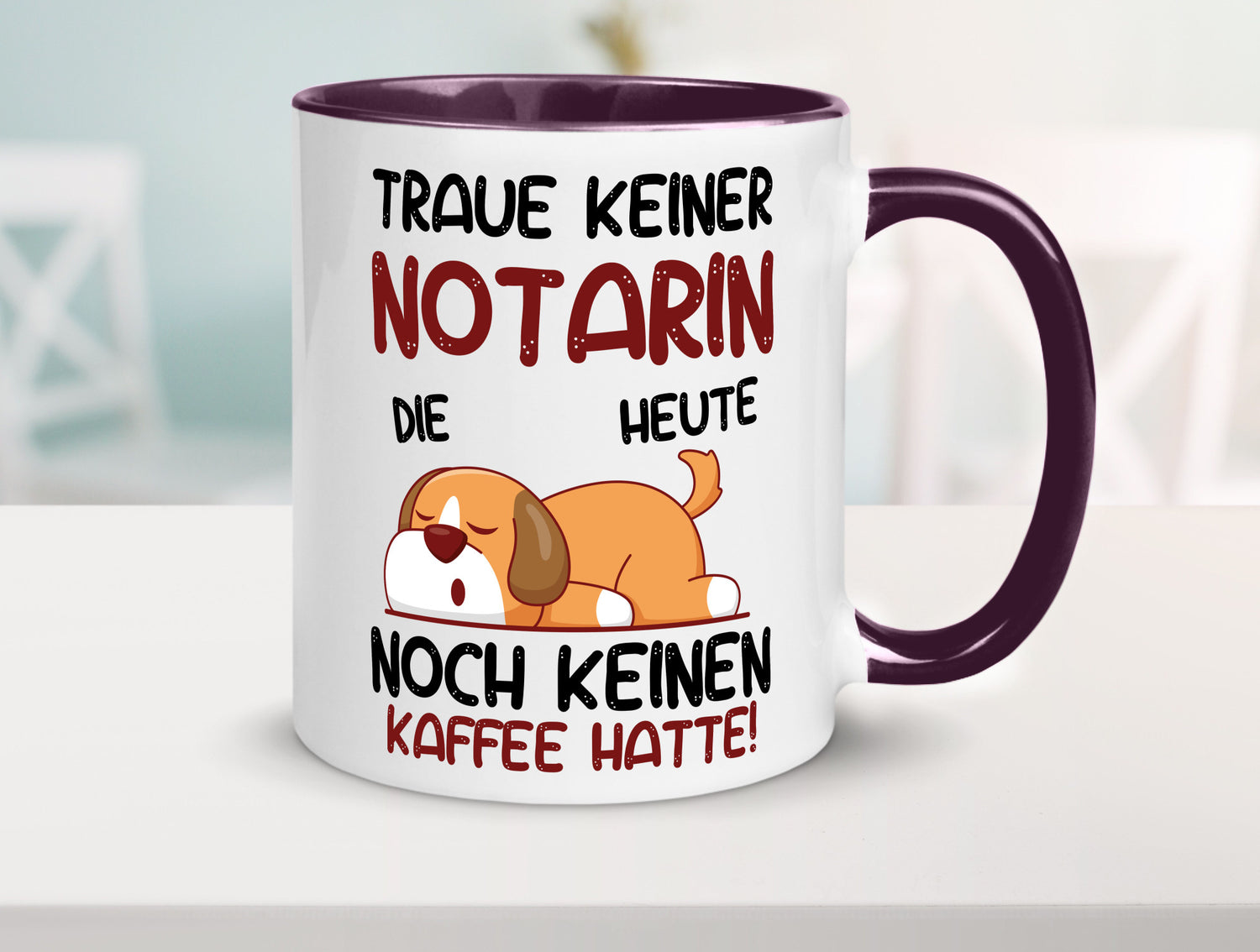 Traue keiner Notarin | Juristin Geschenk Humor Geschenkidee lustiger Spruch