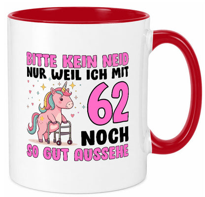 62. Geburtstag | 62 Jahre Mit noch so gut aussehen lustiger Spruch Geschenk