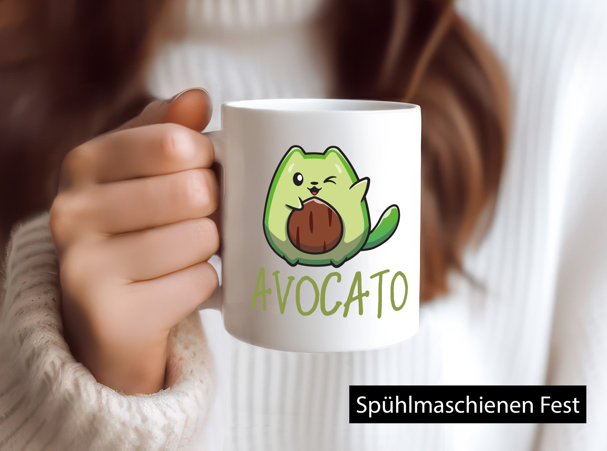 Avocato | lustiger Katzencomic Avocado Katzenliebhaber Geschenkidee