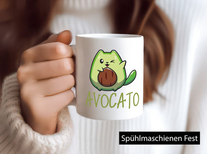 Avocato | lustiger Katzencomic Avocado Katzenliebhaber Geschenkidee