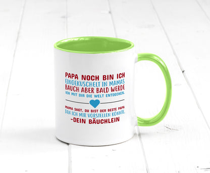Schwangerschaft | Vaterschaft Tasse Papa Spruch Geschenk Familie Geschenkidee