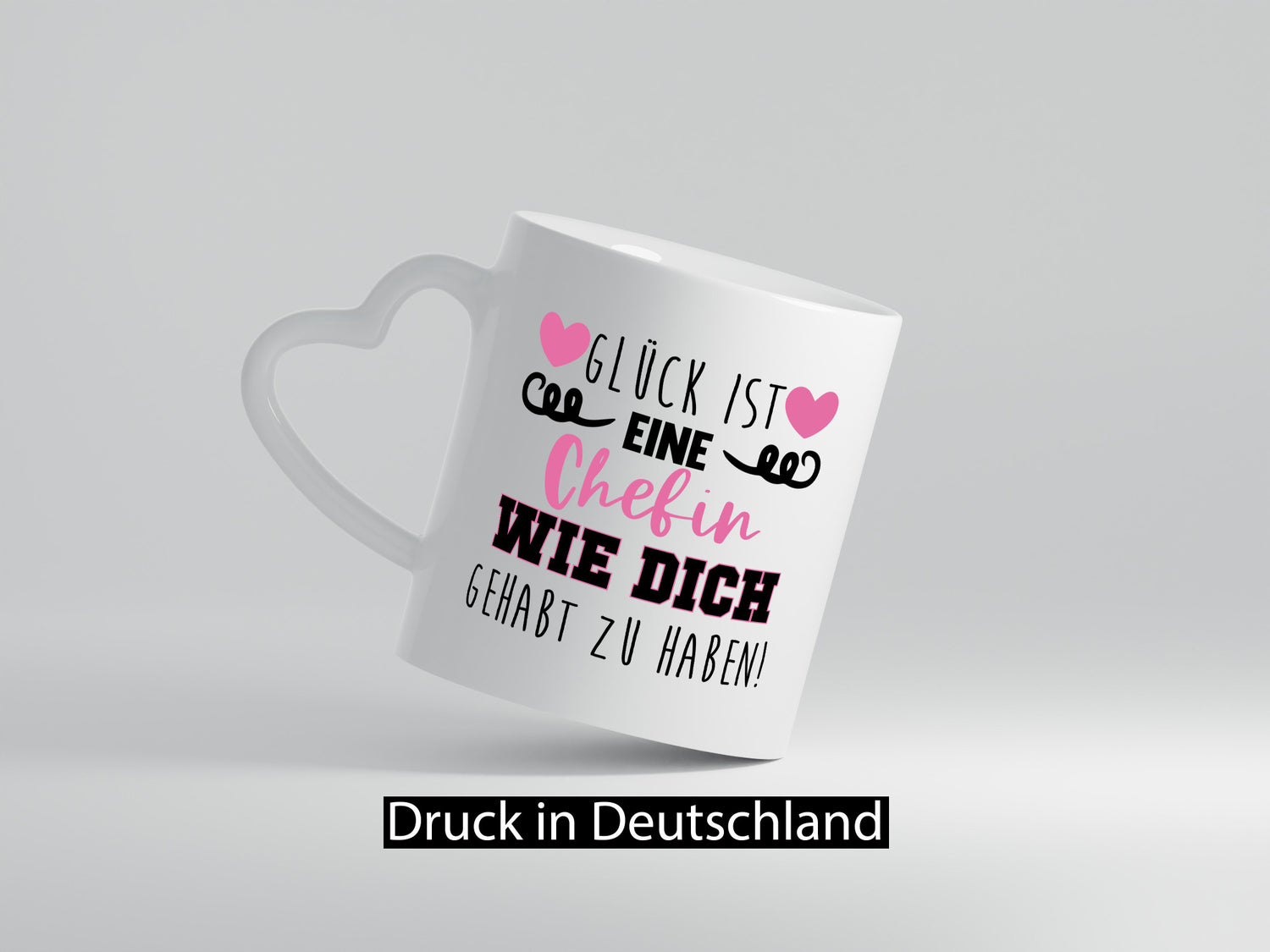 Glück ist eine Chefin wie dich gehabt zu haben | Chef Geschenkidee Arbeit