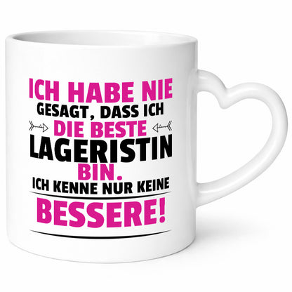 Die Beste Lageristin | Beruf Lager Arbeiterin Geschenk Arbeit Kollegen Büro