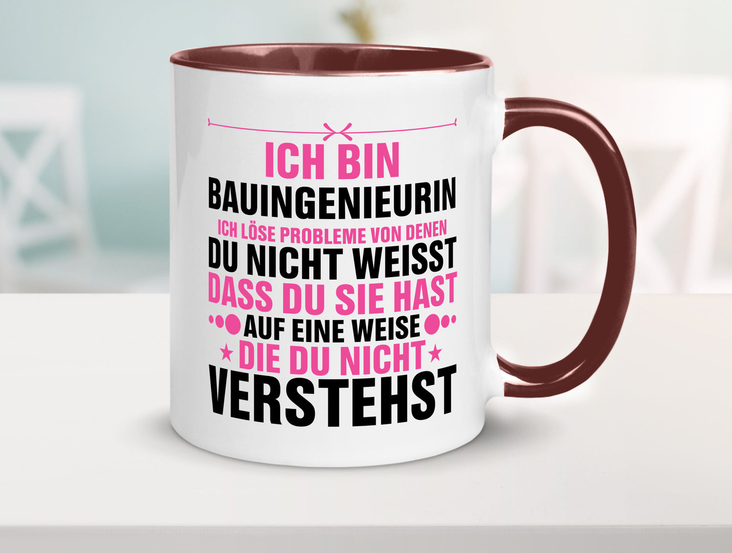 Löse Probleme: Bauingenieurin | Ingenieurin lustig Humor Geschenkidee Geschenk