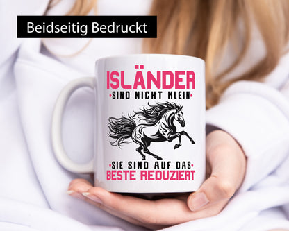 Isländer sind nicht klein | auf das beste Reduziert Pferd Geschenk Humor