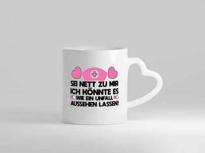 wie ein Unfall | Krankenschwester Krankenhaus lustig Humor Geschenkidee